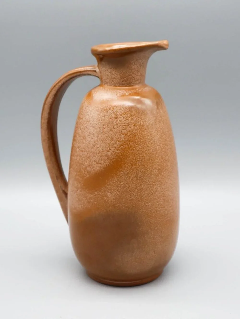 Vtg Frankoma Pottery Plainsman Peach Mountain Pitcher Jug Bud Vase #835 MCM